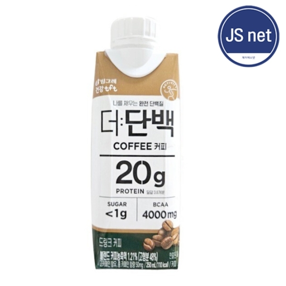 빙그레 더단백 드링크 커피 250ml 18개입