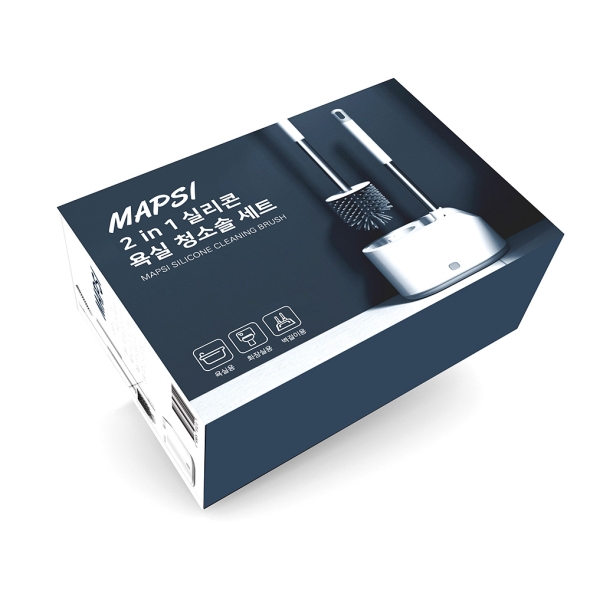 [신한카드 할인] 맵시 2in1 실리콘 욕실 청소솔 세트