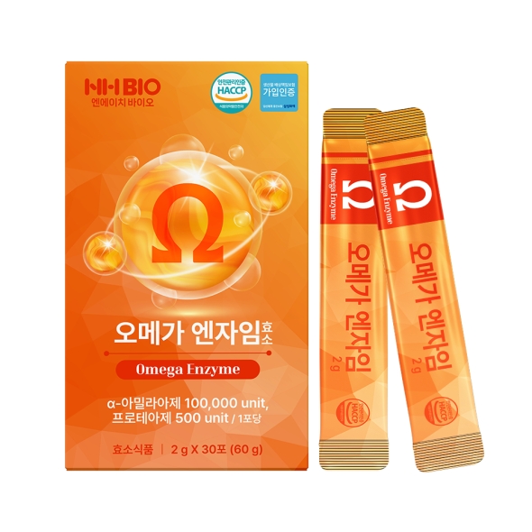 오메가 엔자임효소 2g x 30포