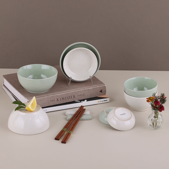 [BARADA]비치화이트디너세트12P