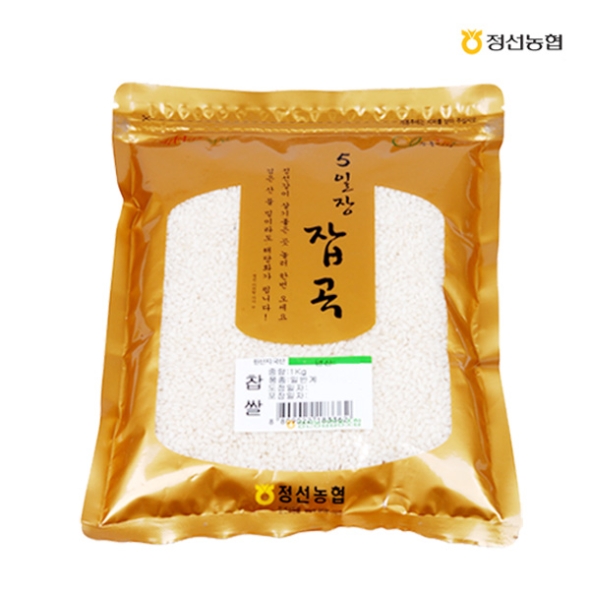 [정선농협] 오일장잡곡 찹쌀 1kg/2kg/4kg