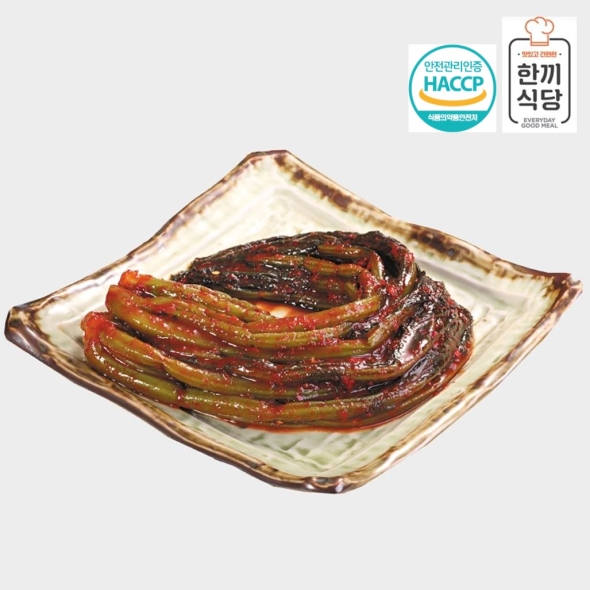 [한울김치] 한끼식당  우리 농산물 100% 갓김치 1kg