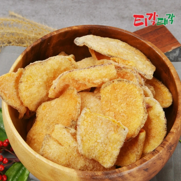 속초 중앙시장 명물 부각 티각태각 고구마부각 8p세트_30g*8ea