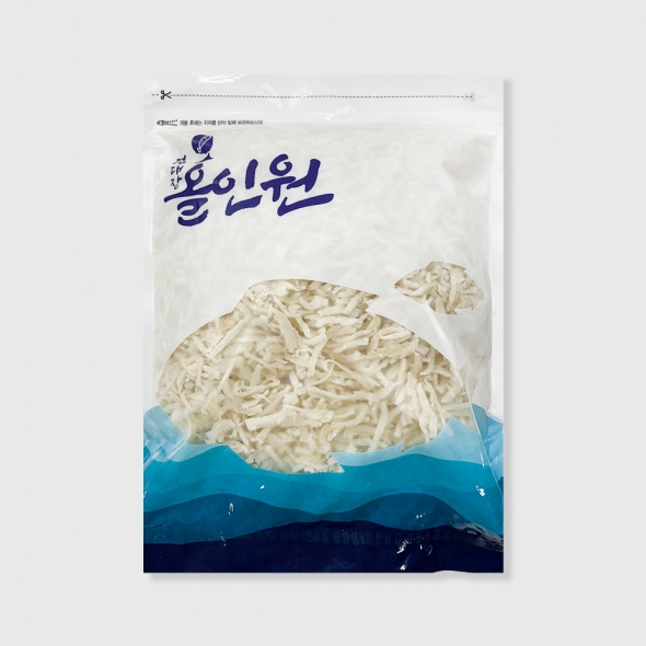  [마산어시장] 국내가공 홍진미채 중가루 500g 1kg  진미채 일미 파지 떡가루 가루_페루산
