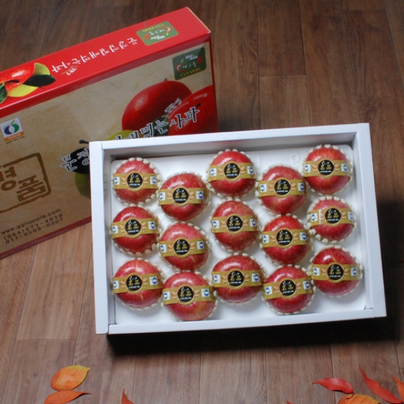 [名品] 자연의 고장 저탄소인증 문경사과 5kg 선물세트 