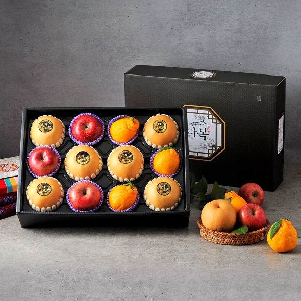  [푸토리] 사과 배 한라봉 혼합 선물세트 5kg (배6과+사과3과+한라봉3과)