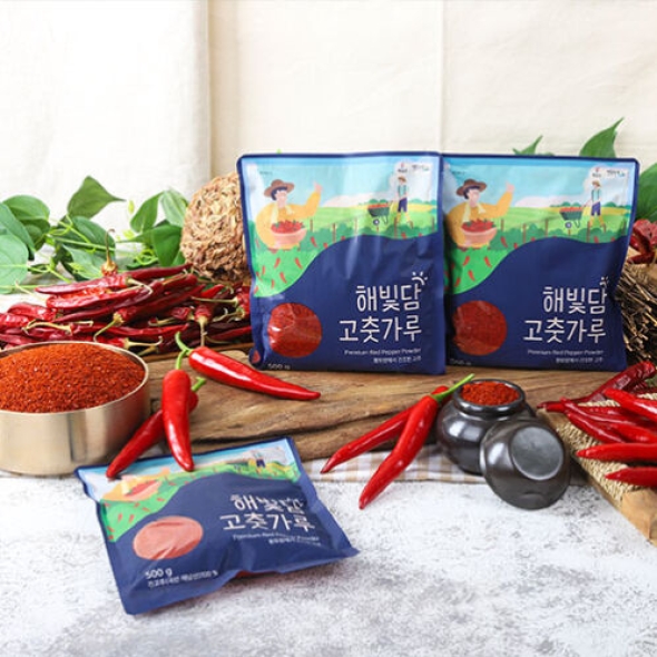 [25년 햇 고춧가루/해남산] 해빛담 고춧가루 500g