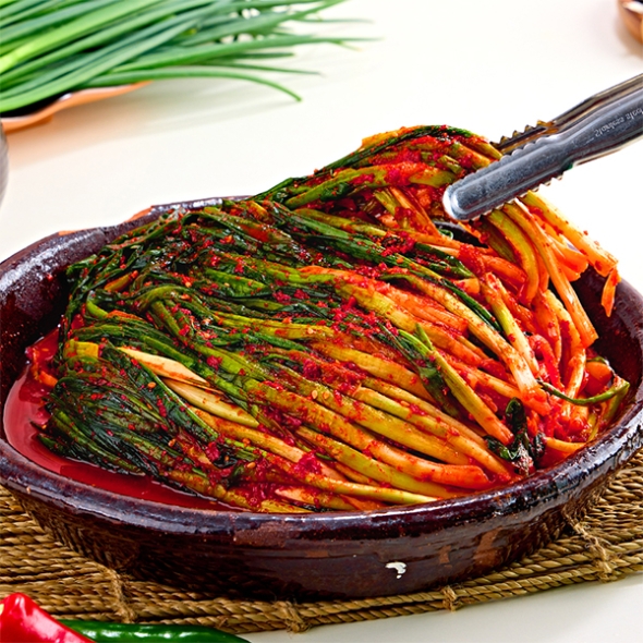 (산지이음) -[HACCP인증] 향긋 알싸 감칠맛 쪽파김치-2kg