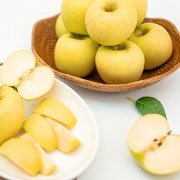 [보름데이] 황금사과 시나노골드사과 2kg 3kg 5kg 고당도 아삭함