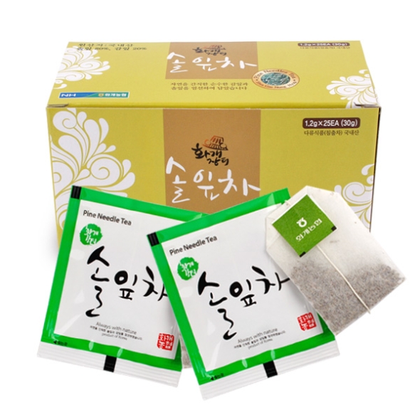 [화개농협] 화개장터 솔잎차 2박스/3박스/5박스 (박스당25티)