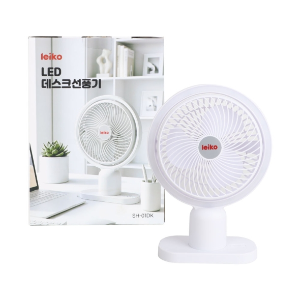 LED 데스크 선풍기_다크그레이 SH-01DK