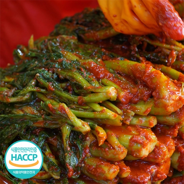  [주말특가]쌉쌀한맛이 일품인 돌산갓김치(푸)