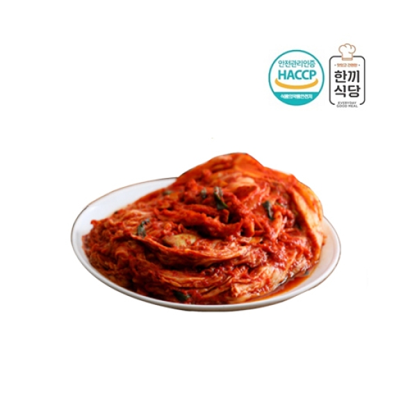 [한울김치] 한끼식당  우리 농산물 100% 포기보쌈김치 1kg