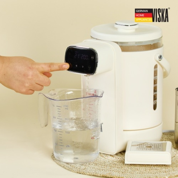 비스카 분리형 스마트 글래스 보온포트2.5L_VK-B200GK