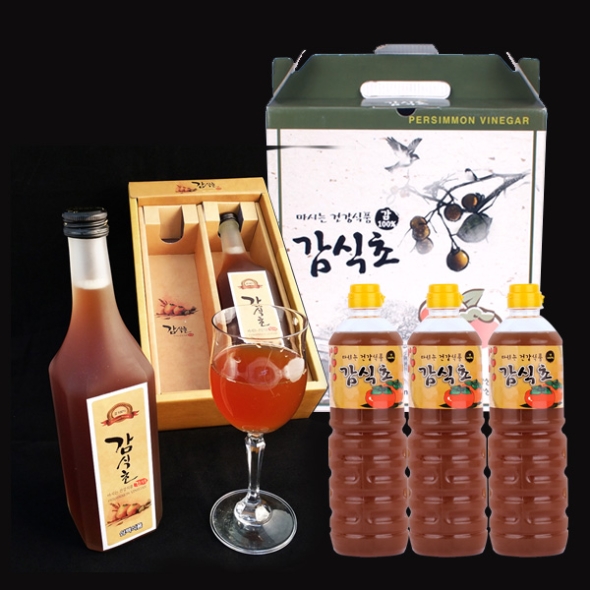 [명절특선] [삼백식품] 3년숙성 감원액100% 감식초 선물세트(2품목)