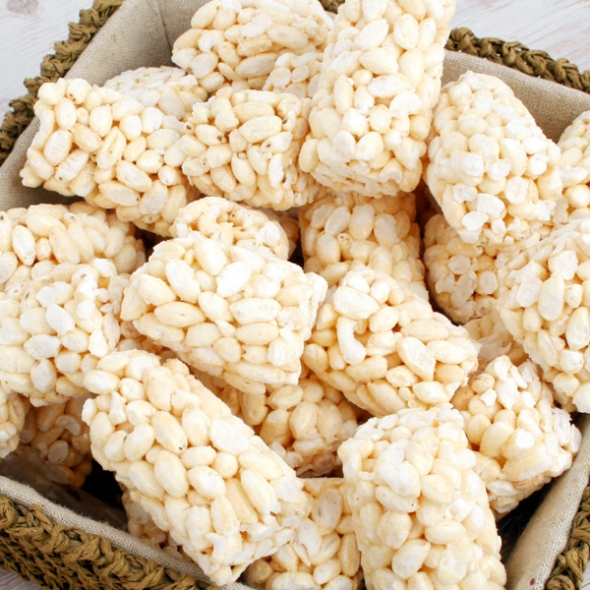 [전통과자] 퍼핑쌀 한입 쌀과자 330gx2봉/3봉/5봉