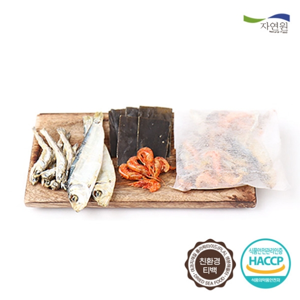[자연원] 국내산 원물선별 멸치/디포리 다시팩 225gx1팩/2팩/3팩(팩당15gx15포)