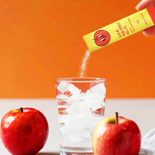  [와드랩] 뉴트로 애플사이다비니거 3g*30포(90g), 1개