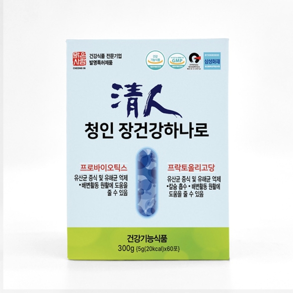 [신한카드 할인] 청인 장건강하나로 유산균(300g) 60포