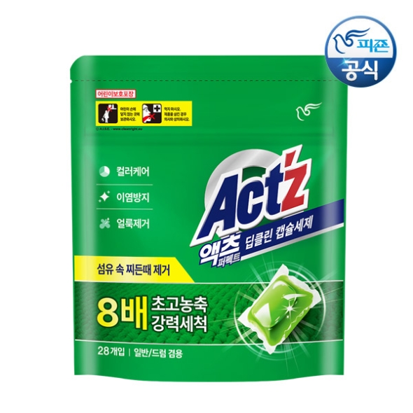 액츠 고농축 캡슐세제 28개입