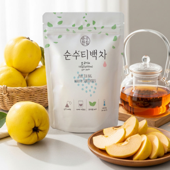 [순수티백]순수한집 모과차 티백 1팩 50개입