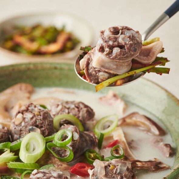 [식탐] 잡내없는_진한 순대국 600g [3봉/5봉]