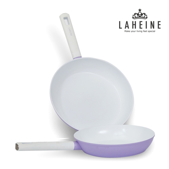 [신한카드 할인][라헨느] 더 퀸 포토프 퍼플 세라믹 IH 후라이팬 24+28cm (2종)