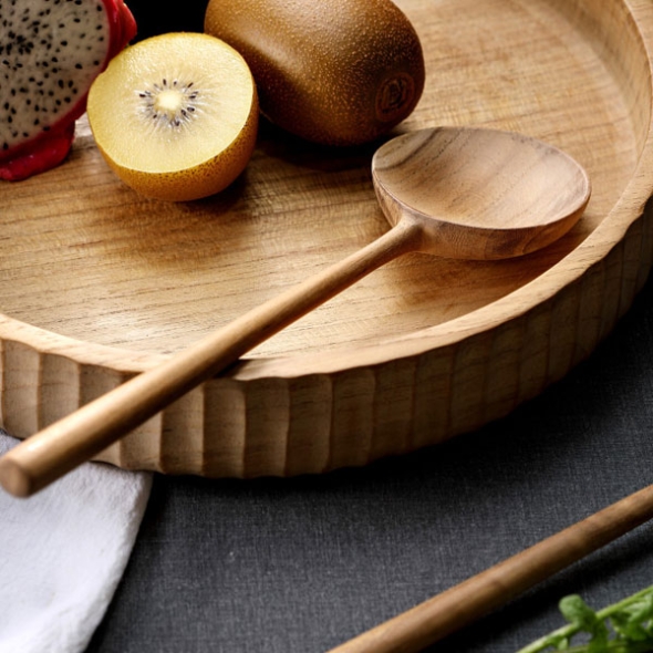 [만원의행복] 홈스토리 프리미엄 원목티크 서빙스푼