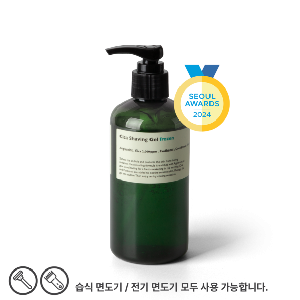 [레이지소사이어티] 시카 쉐이빙 젤 프로즌 250ml