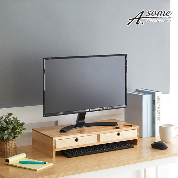 어썸 로제 모니터 받침대