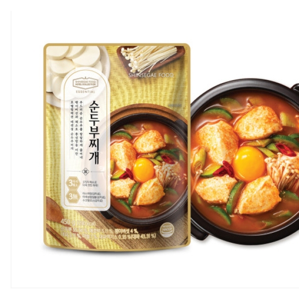[호텔컬렉션 에센셜] 순두부찌개 450g x 4팩