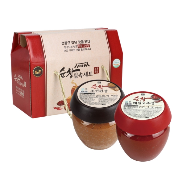 순창 실속세트 2p_고추장+된장 (면세)