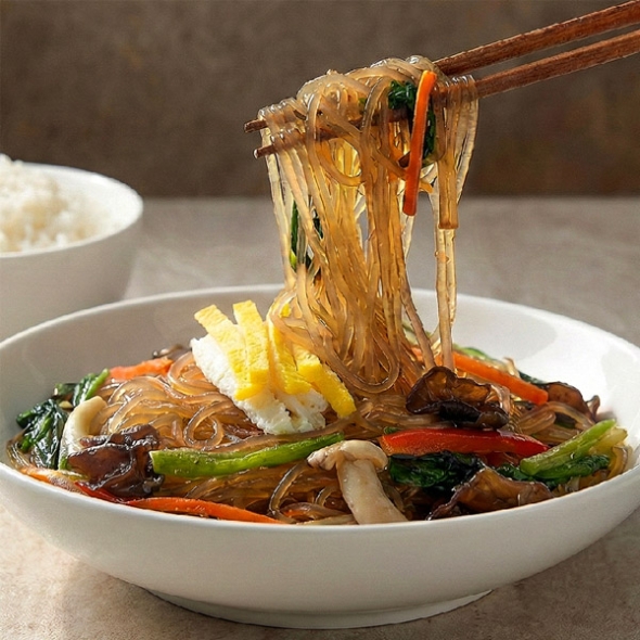 [나드리] 간편하게 먹는 전통잡채 280g x 5팩 (순한맛/매운맛)