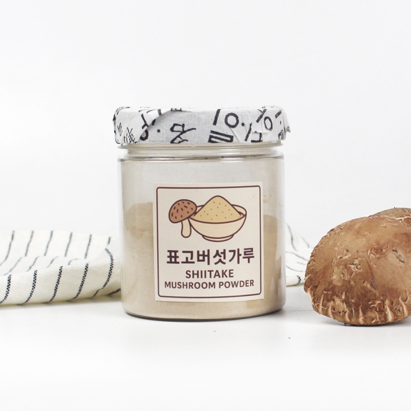 예산청년농부의 국내산 표고버섯 분말 80g / 180g 직접재배 무농약표고버섯원물