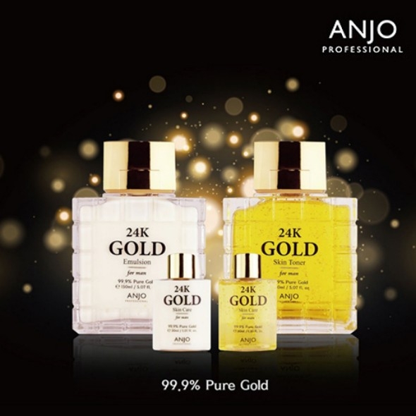 앙쥬 24K 골드 남성 2종+휴대용 2종세트 (쇼핑백 증정)