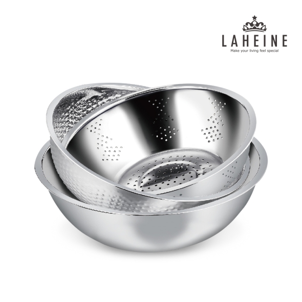 [신한카드 할인][라헨느] 더 퀸 포토프 스테인레스 믹싱볼 3종 세트