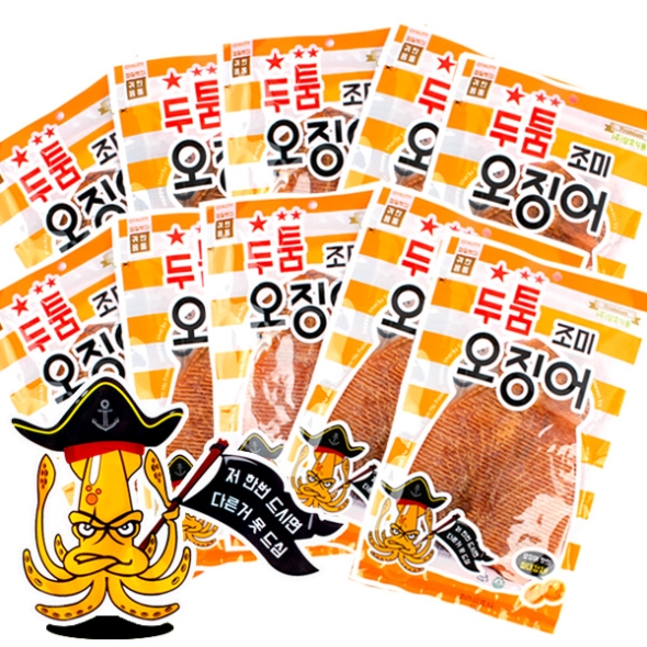 [삼호식품] 귀한몸통 두툼 조미오징어  3봉/5봉/10봉/15봉