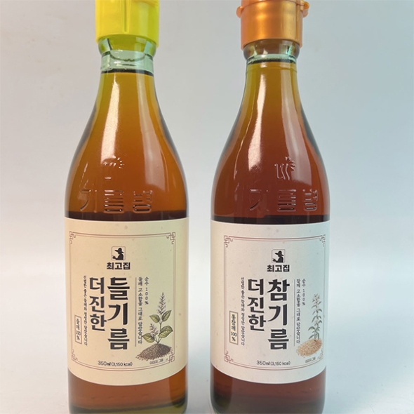 참기름350ml+들기름350ml (최)