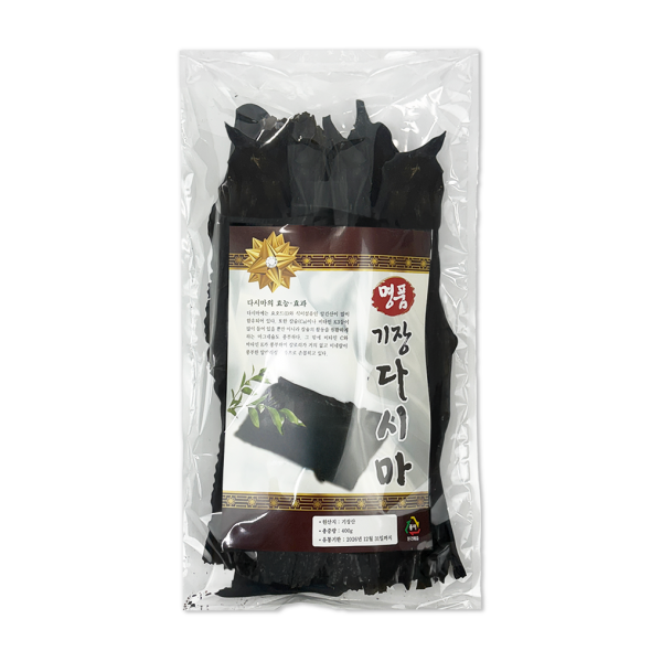 [마산어시장] 두툼한 명품 기장 다시마 400g x1팩/2팩