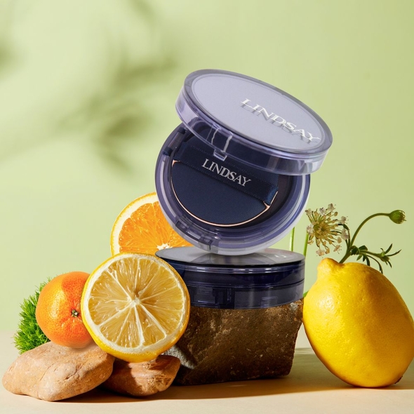 [신한카드 할인] 린제이 촉촉한 커버력 좋은 광채 물광 화이트닝 비타 오일 톤업 쿠션