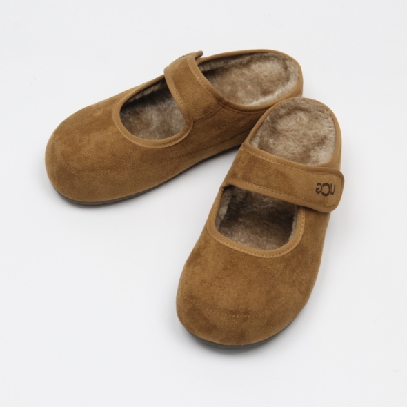 [개성시대] 여성 4.8cm 베이직 털슬리퍼 250g 데일리