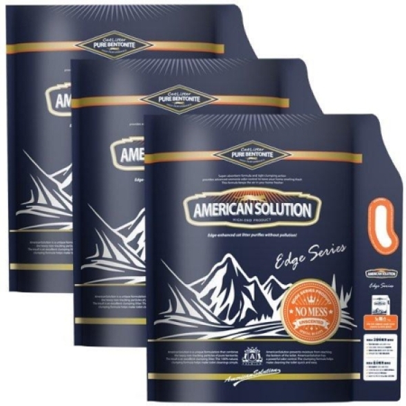 아메리칸솔루션 고양이 모래 엣지 노메스 6kg 3봉/6봉