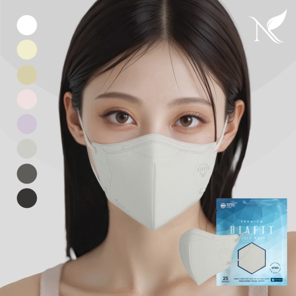 다이아핏 새부리형 KF80 25매입 파우치형 대형/중형/소형