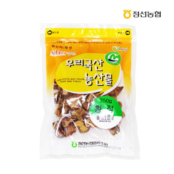 [정선농협] 오일장 약선재료 황정 1봉/2봉/3봉/5봉 (봉당250g)