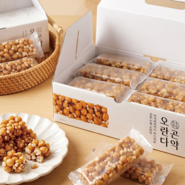 [순수한집] 곤약 오란다 저칼로리 간식 강정 세트