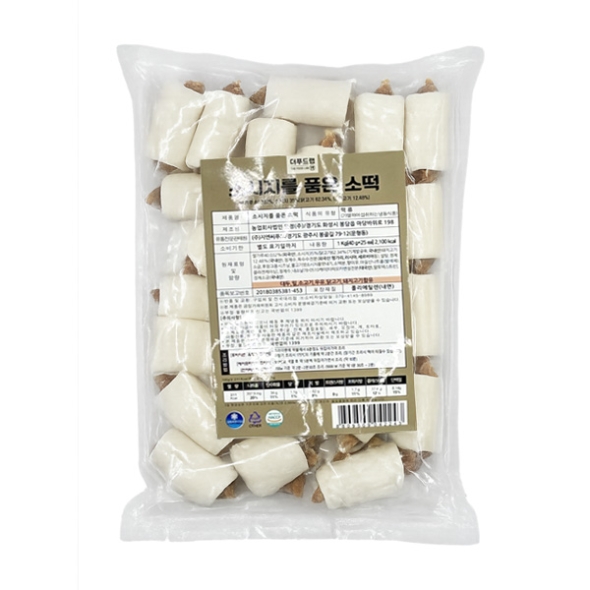 [단짠예찬] 소시지 품은 소떡 1팩/2팩/3팩 (팩당 1kg/40gx25개) 