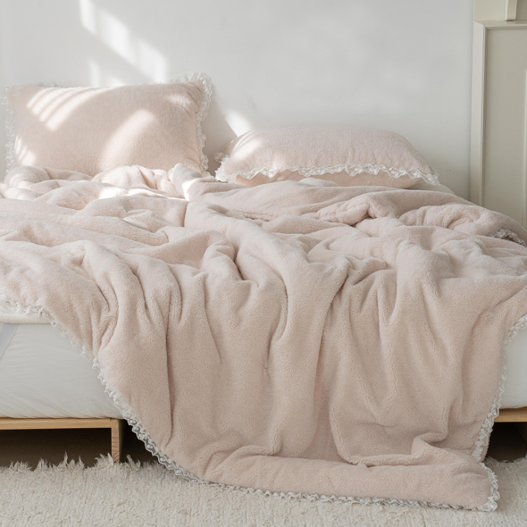 송화 보아 극세사 차렵이불 믿고 쓰는 국내생산 정전기 없는 고급침구