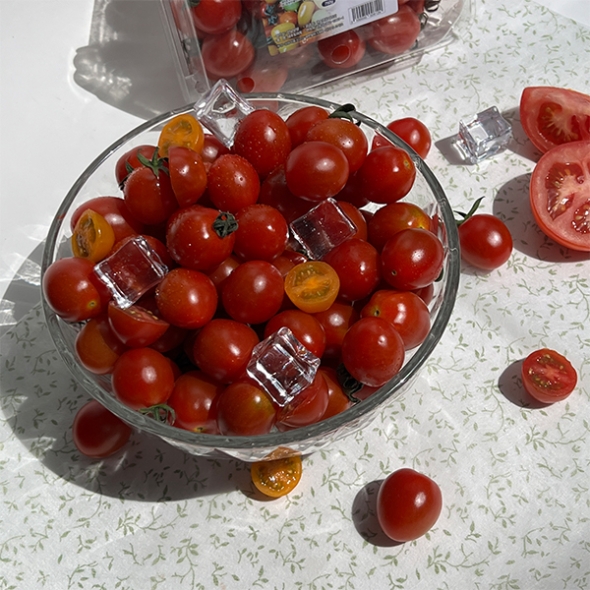 [토마캄스] 대추 방울 토마토 2kg 3kg 5kg 중대과 로열과 혼합
