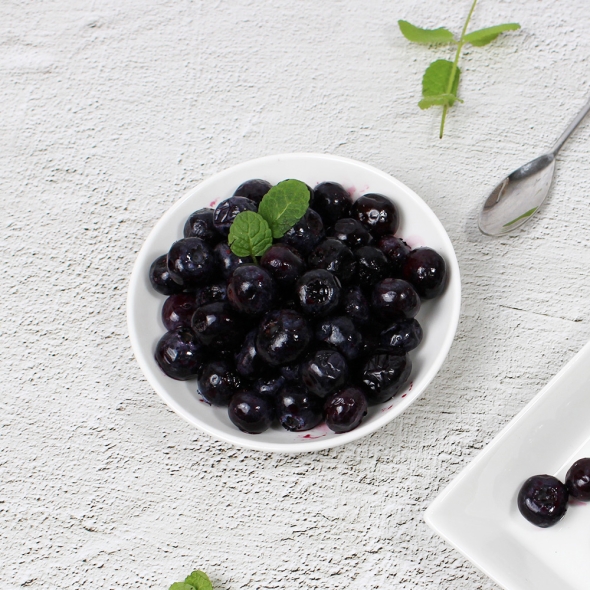 (25년산) 홍성 농부의 국내산 유기농 블루베리 (냉동과) 1kg (500g x 2팩)