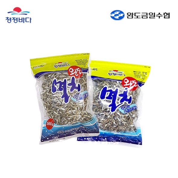 [완도금일수협] 멸치 2종 (중멸500g+소멸500g)